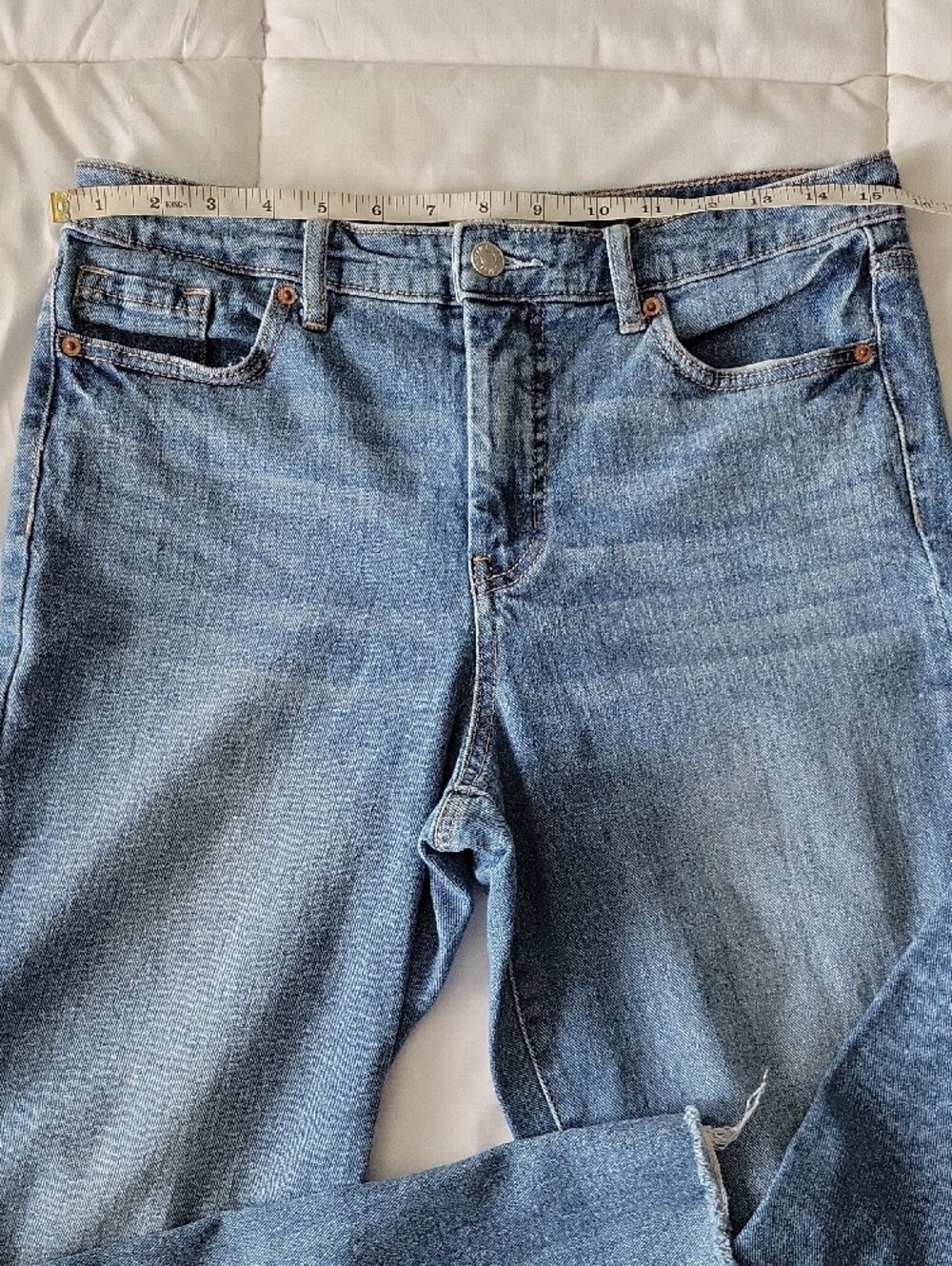 Jessica Simpson Spotlight High Rise Slim Straight Ankle Jeans 29 Little Stretch - Picture 4 of 7